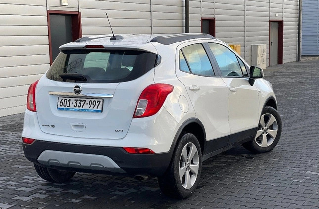 Opel Mokka cena 44997 przebieg: 226730, rok produkcji 2017 z Rzgów małe 562